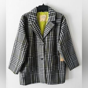 Thereabouts Plaid Coat NWT